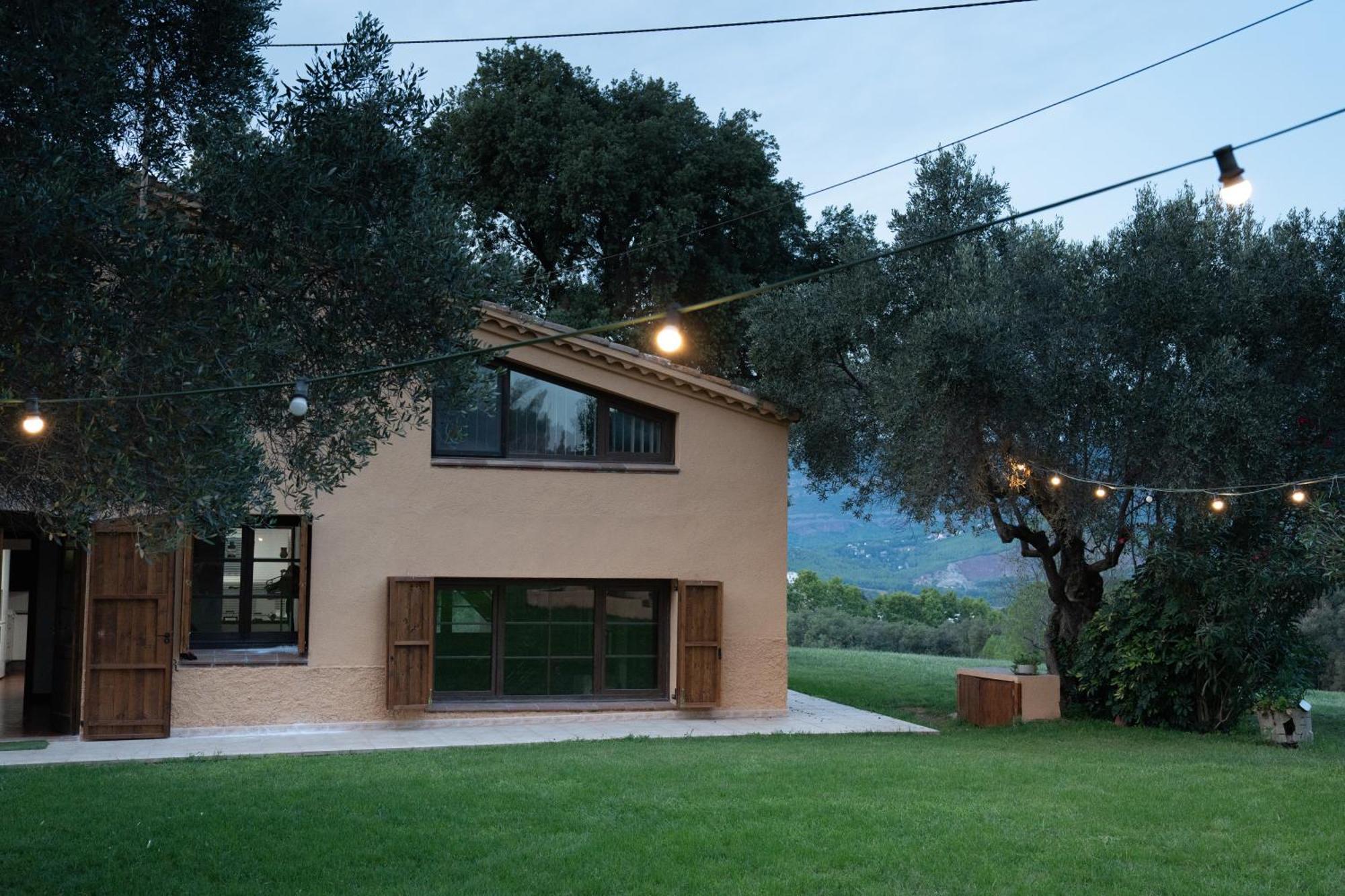 Casa Rural El Bruguer Vell Santa Eulalia de Ronsana Exterior photo